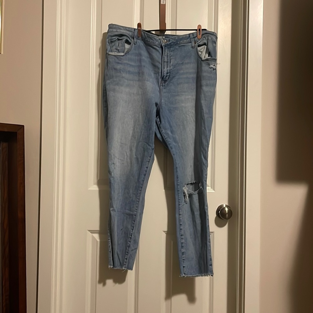 Abercrombie & Fitch Super Skinny Ankle High Rise